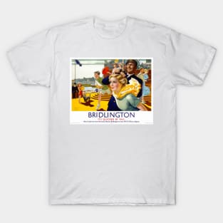 Vintage Travel Poster  England Bridlington T-Shirt